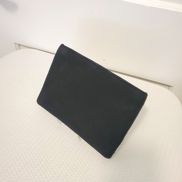 INK + ALLOY CAMO PRINT BEADED POUCH/CLUTCH UNIQUE - Picture 3 of 4